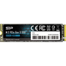 SILICON POWER A60 512GB SSD, M.2 2280, PCIe Gen3x4