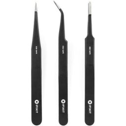 Инструмент iFixit Precision Tweezer Set PRO комплект от 3 прецизни пинсети - EU145060-3