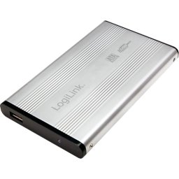 Ext case U2.0-to-SATA2.5", UA0041A,Silver,LogiLink