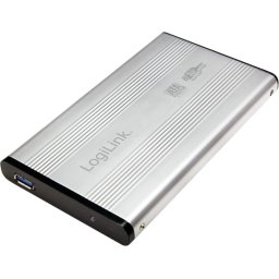 Ext case U3.0-to-SATA2.5", UA0106A,Silver,LogiLink