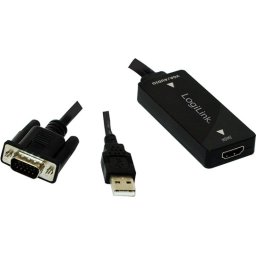VGA&USB Audio to HDMI Converter, LogiLink CV0060