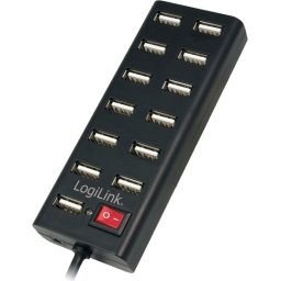USB HUB 13xUSB2.0, Ext. power, LogiLink UA0126