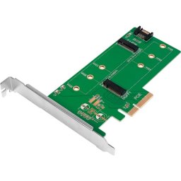 PCI-E Card, M.2 PCIe + M.2 SATA, Logilink PC0083