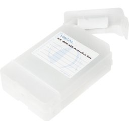 LogiLink Protection Box for 2x 2,5" HDD White