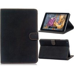 Tablet Bag 7" Matte Cowhide, Black