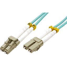 Cable Fiber Optic LC-LC, 50-125um,Dx,3m,21.99.8703