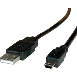 Cable USB2.0 A-Mini 5pin, Roline 11.02.8719