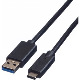 Roline Cable USB-A to USB-C, M/M, 0.5m