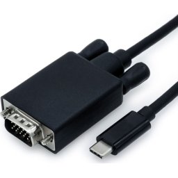 Cable USB Type C - VGA, M/M, 2m, Value 11.99.5821