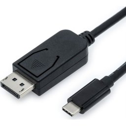 Cable USB Type C - DP, M/M, 1m, Value 11.99.5845