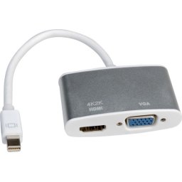 Roline Adapter Mini DP M - VGA/HDMI F, 4K2K