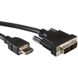 Roline Value Cable DVI M - HDMI M, 1m