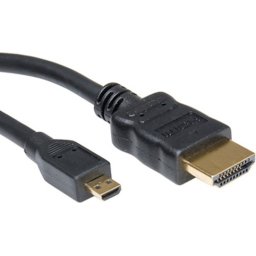 Cable HDMI M - Micro HDMI M, v1.4, 2m