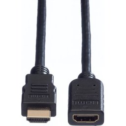Roline Value Cable HDMI M-F, v1.4, 2m