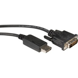 Roline Cable DP M - DVI M, 1m
