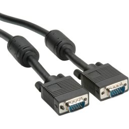 Cable VGA w/Ferrit, DDC, 15M/15M, 2m, S3625