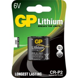 Фото литиева батерия GP CR-P2, 6V
