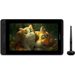 Графичен дисплей таблет HUION Kamvas Pro 13, USB-C, Черен/Сребрист