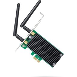 Безжичен адаптер TP-LINK Archer T4E, AC1200 dual band, PCI-EX, две външни антени
