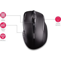 Безжична мишка CHERRY MW 3000, USB, 2.4Ghz, Черна