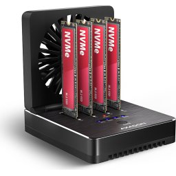 AXAGON ADSA-M2C44 - USB4 docking station for 4x M.2 NVMe SSD