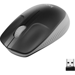 Безжична мишка Logitech M190 Mid Grey
