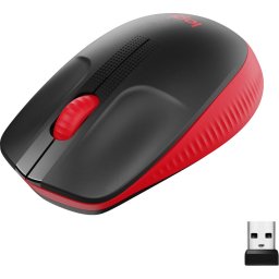 Безжична мишка Logitech M190 Red