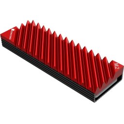 Пасивен охладител Jonsbo M.2 SSD, оребрен