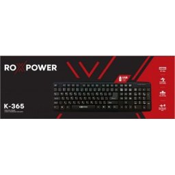 Keyboard Roxpower K-365, Black