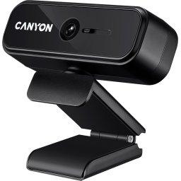 CANYON C2N 1080P full HD 2.0Mega fixed focus webcam with USB2.0 connector, 360 degree rotary view scope, built in MIC, Resolutio