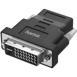 Адаптер HAMA DVI-D Dual Link мъжко- HDMI женско, Ultra-HD, 4K