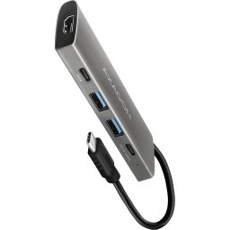 USB хъб AXAGON HMC-5G2 USB-C 10Gbps SPEEDSTER 5in1 hub