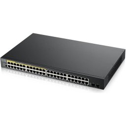 Комутатор Zyxel GS1900-48HP v2 - 48-port GbE L2 Smart Switch PoE+