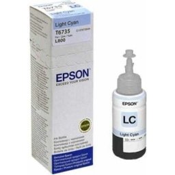 Консуматив Epson T6735 Light Cyan ink bottle, 70ml