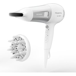 Сешоар Rowenta CV5930F0 Powerline, 2100W, 2400 Effiwatts, DC motor, 6 settings, thermo control setting, ionic, concentrator 12mm