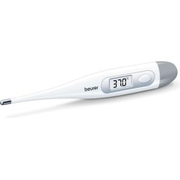 Термометър Beurer FT 09/1 clinical thermometer, Contact-measurement technology, Display in °C, Protective cap; Waterproof, white