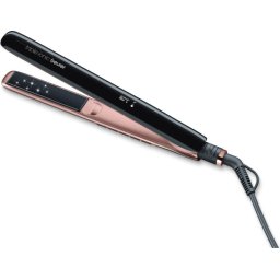 Преса Beurer HS 80 Hair straightener,triple ionic function, Magic LED display-only during operation, titanium coating, 120-200 °