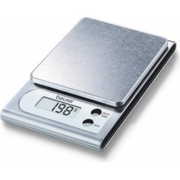 Везна Beurer KS 22 kitchen scale; Stainless steel weighing surface; 3 kg / 1 g