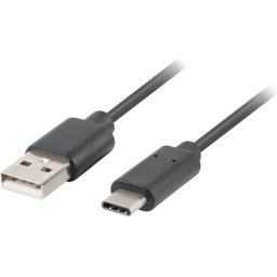 Кабел Lanberg USB-C(M) -> USB-A (M) 3.1 cable 1.8m, black