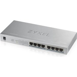 Комутатор ZyXEL GS1008-HP - 8 Port Gigabit PoE+ unmanaged desktop Switch