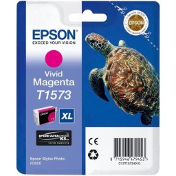 Консуматив Epson T1573 Vivid Magenta for Epson Stylus Photo R3000