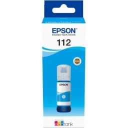 Консуматив Epson 112 EcoTank Pigment Cyan ink bottle
