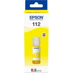Консуматив Epson 112 EcoTank Pigment Yellow ink bottle
