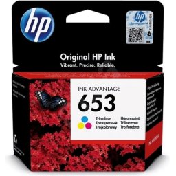 Консуматив HP 653 Tri-color Original Ink Advantage Cartridge