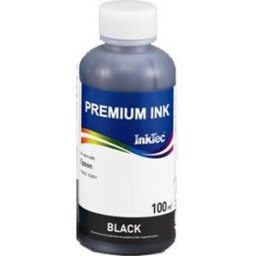 Бутилка с мастило INKTEC за Canon PG-510 Bk/PG-210Bk /810Bk/512Bk, Черен, 100 ml