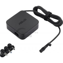 Адаптер Asus Adapter U65W multi tips charger, 3 pin, 6 pcs, Black