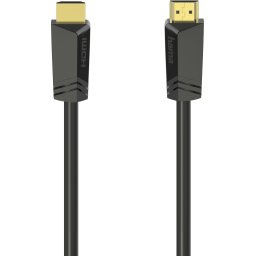 Кабел HAMA HDMI мъжко - HDMI мъжко,4K,18GB/s, Ethernet, 7.5 м, озл. конектори