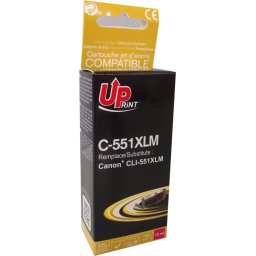 Мастилница UPRINT CLI-551XL CANON, С чип, Magenta