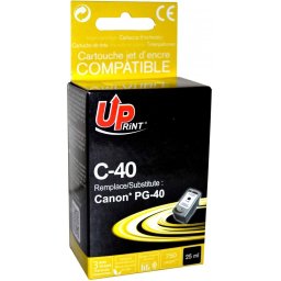 Мастилница UPRINT PG-40XL CANON, Черен