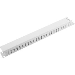 Аксесоар Lanberg 19" cable management panel type A 1U, grey